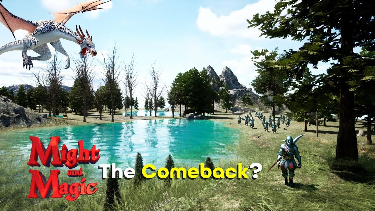 Magic_GameWorld's tweet card. Might and Magic RPGs Are Coming Back? 3 New Games You Need to See