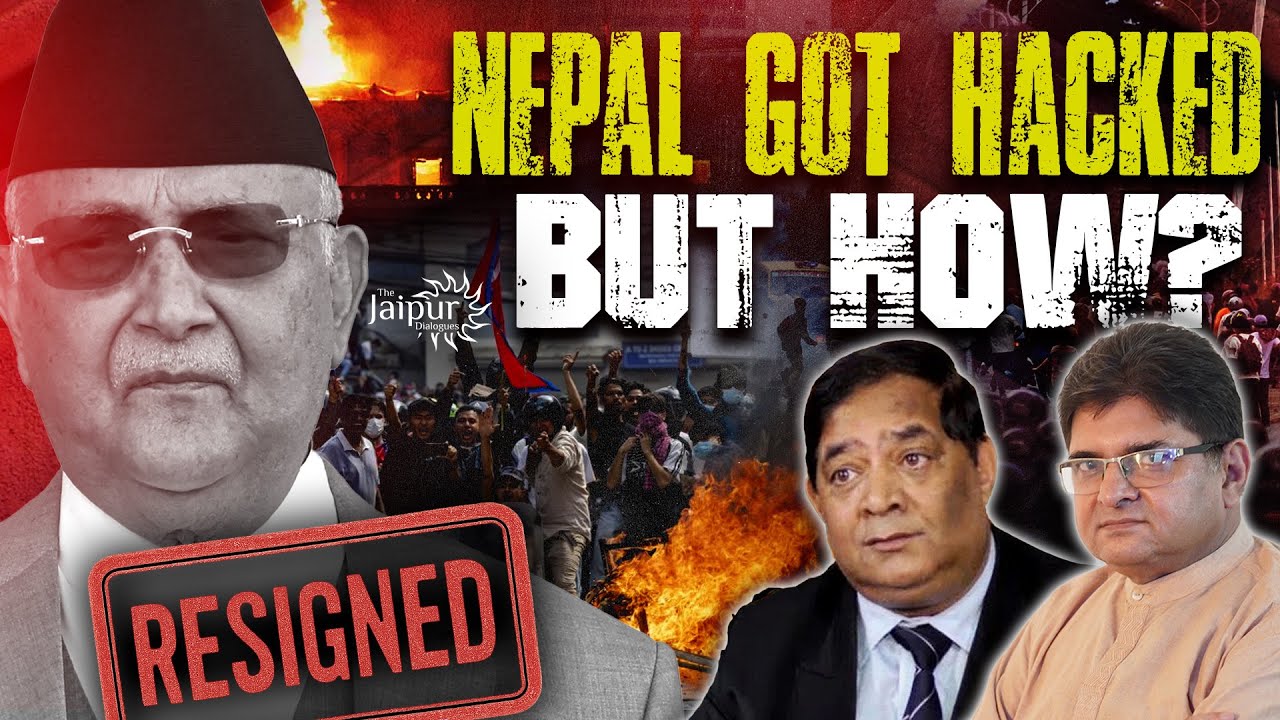 nageshmishra1's tweet card. How Nepal Got Hacked | Great International Conspiracy | Hindu Rashtra...