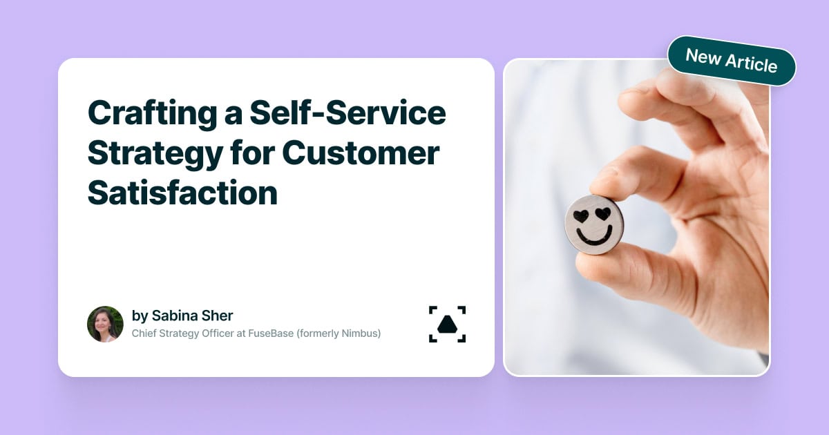 nimbuswebinc's tweet card. Discover the importance of self-service in enhancing customer satisfaction. Learn how to develop an effective self-service strategy, choose the right tools, and optimize your self-service channels.