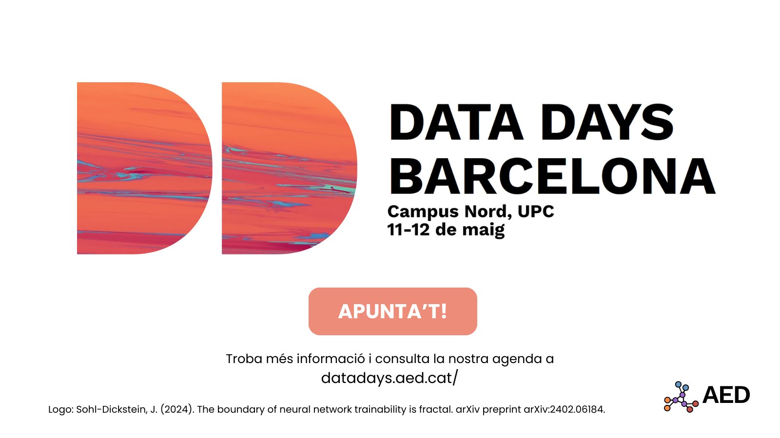 la_UPC's tweet card. Data Days Barcelona
