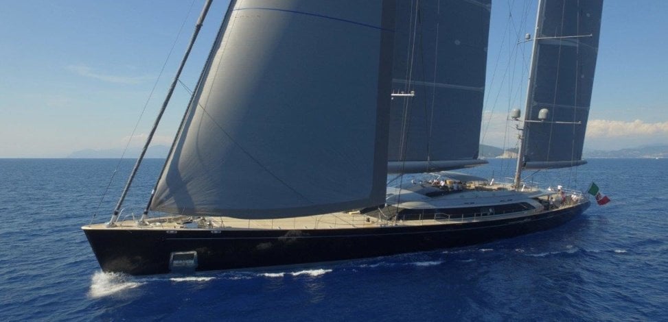 Superyachtfan's tweet card. Photos and videos of the sailing yacht Badis I. Her owner is King Mohammed VI of Morocco.