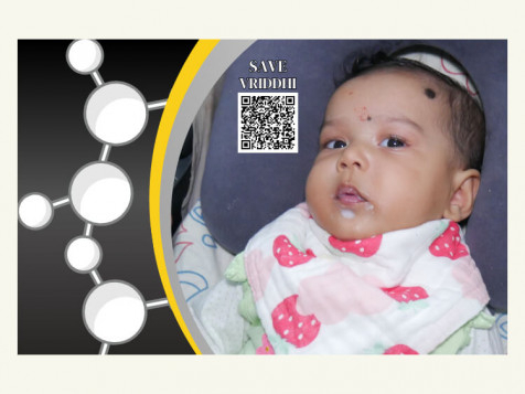 RealAjayKSingh's tweet card. Help my 7-month-old daughter, Vriddhi, fight SMA. Donate or share her story to fund Zolgensma, her only hope.