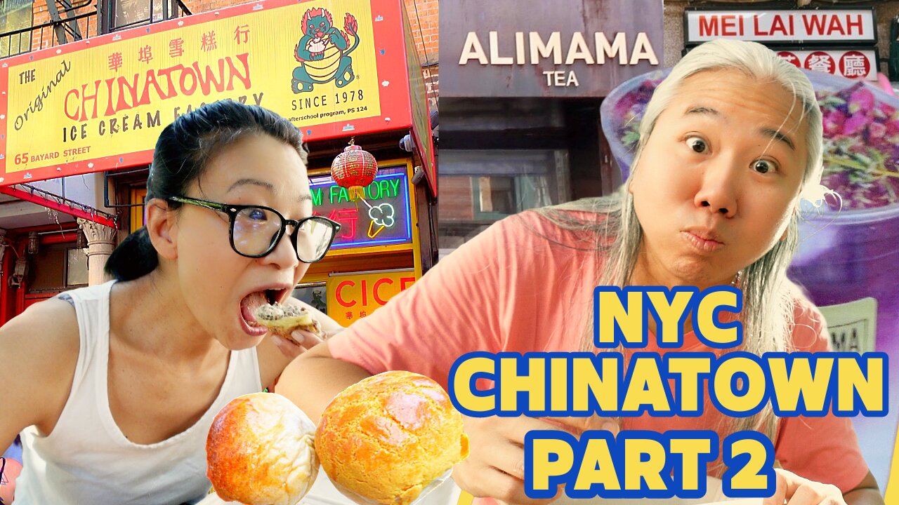 silly_asian_guy's tweet card. 0:00 Intro and Opener 0:28 Chinatown Ice Cream Factory - Lychee Ice Cream 5:27 Alimama Tea - Cream Puffs & Lychee Rose Tea 23:17 Mei Lai Wah Bakery - Pork Buns Part Two of this NYC Chinatown trip. Had