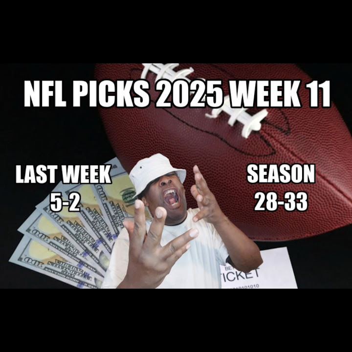 thegamexthegame's tweet card. NFL Picks 2025 Week 11 #nflbetting #sportsbetting #nfl #betting...