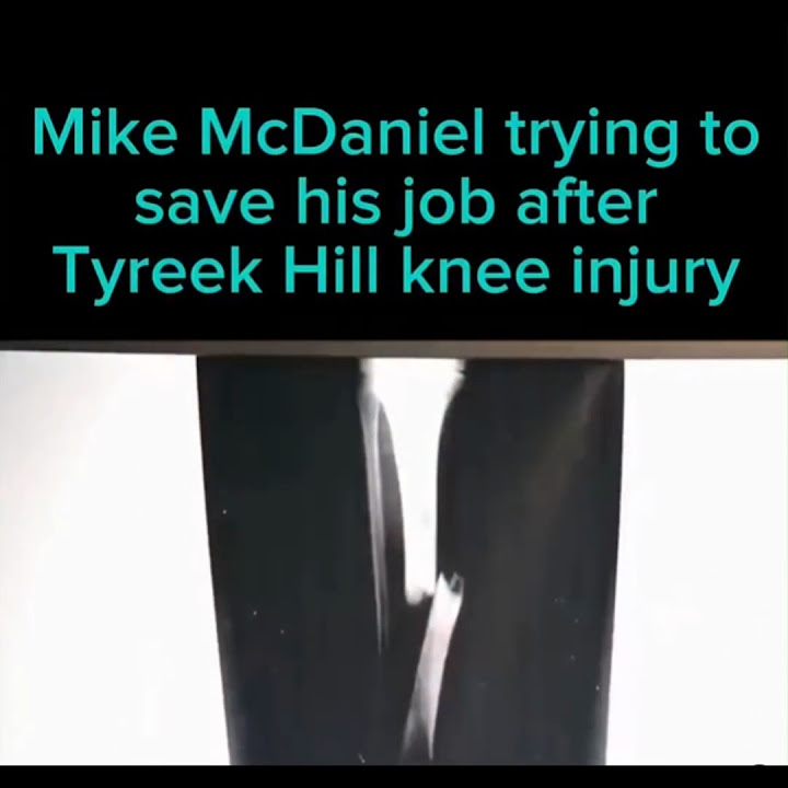 thegamexthegame's tweet card. what Mike McDaniel wanted to say to the doc regarding Tyreek. #parody...