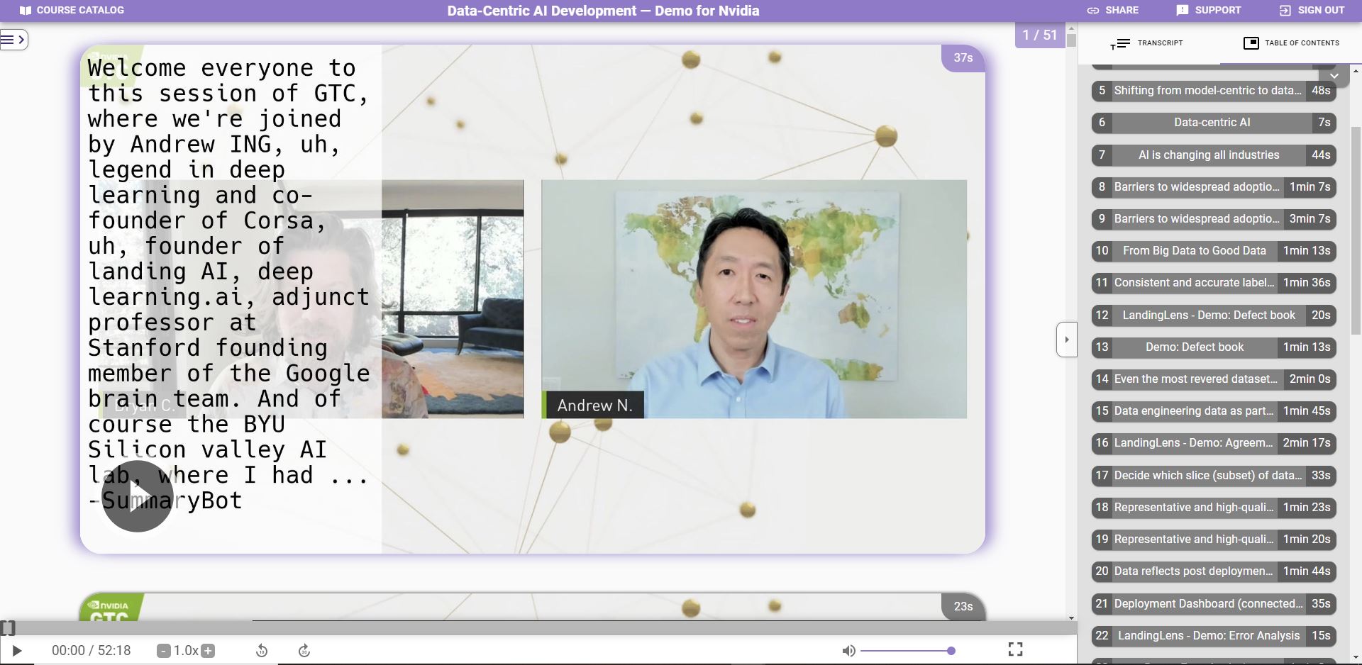 SDStartupMap's tweet card. EVT creates interactive learning content from your video recordings using A.I. to make learning accessible and engaging. Generated content includes notes from chalkboard or whiteboard based lectures,...