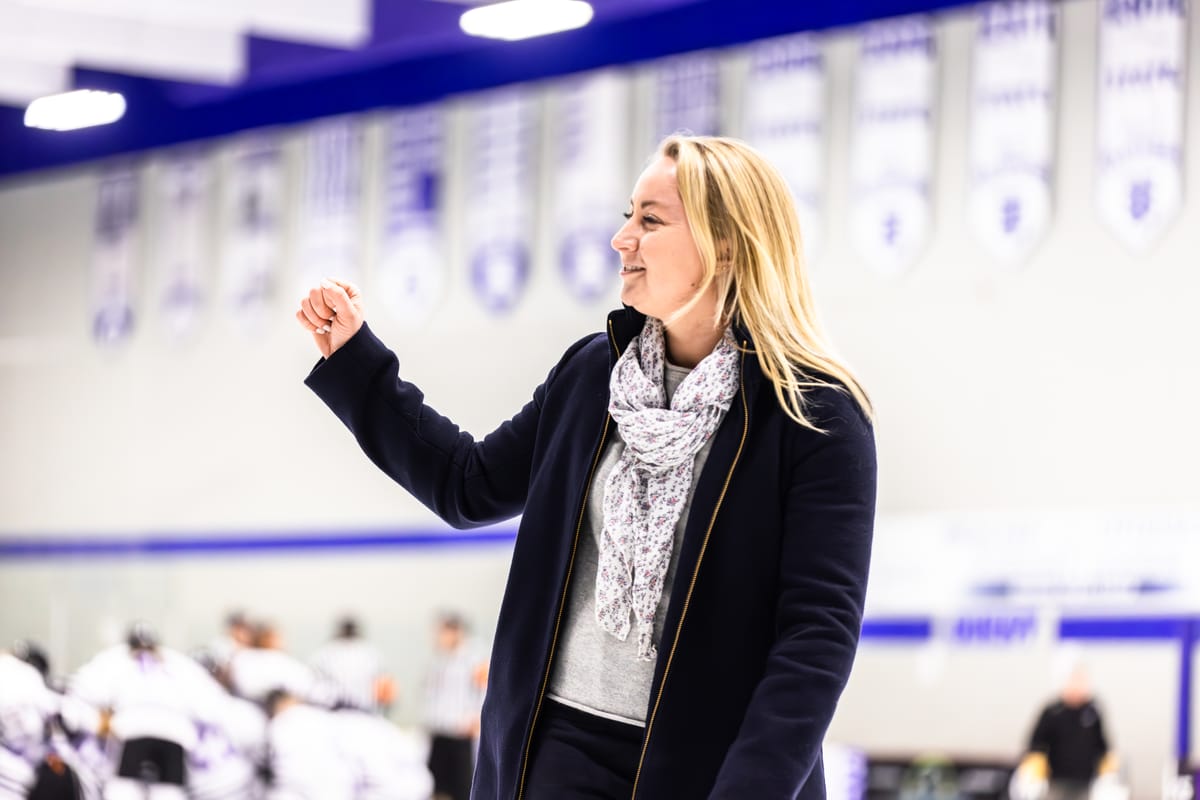 emptyrink's tweet card. Bethany Brausen initially said no to joining Minnesota's coaching staff almost 10 years ago. Now, the St. Thomas head coach is leading the Tommies to new heights.