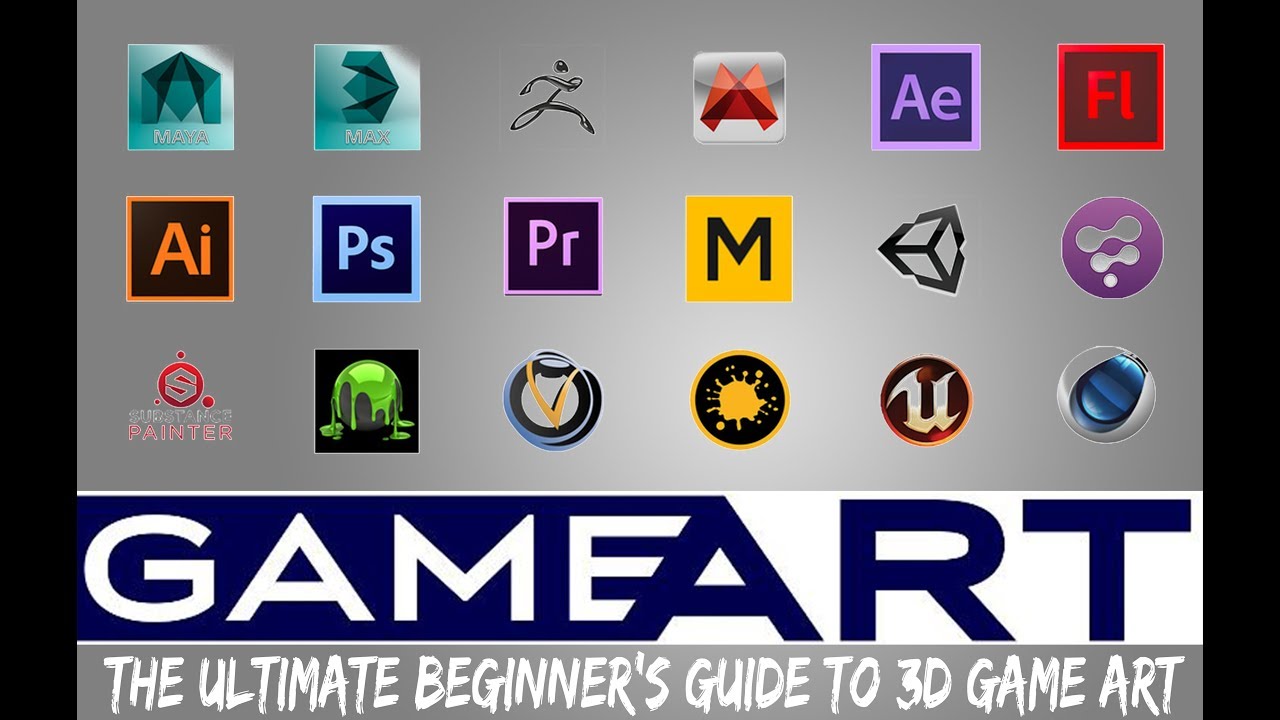 TechtoolsGFX's tweet card. The Ultimate Beginner's Guide to 3D Game Art #techtoolsgfx Yanaworl...