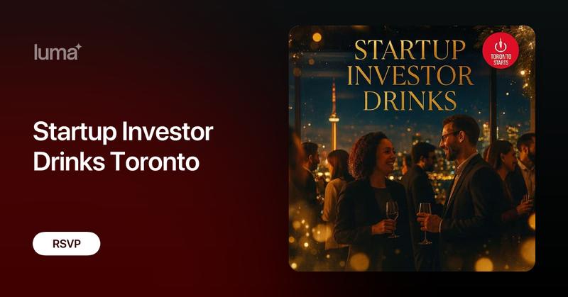 Flowgrammers's tweet card. 🥂 Startup Investor Drinks — December 11 📍 Workhaus, 180 Dundas Street West, 25th Floor, Toronto ⏰ 6:00 PM – 8:30 PM Toronto’s most ambitious founders,…