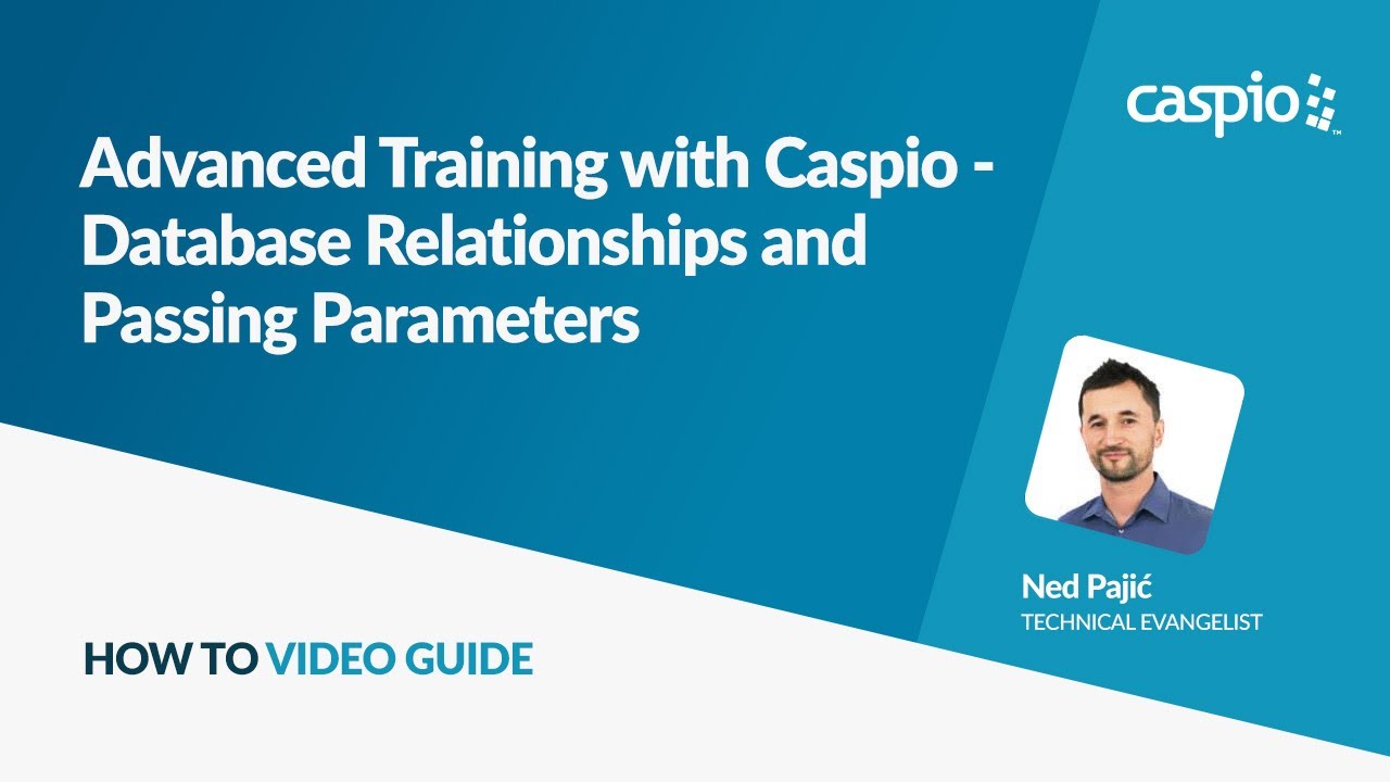 finalcutweb's tweet card. Caspio Advanced Training - Database Relationships and Passing...