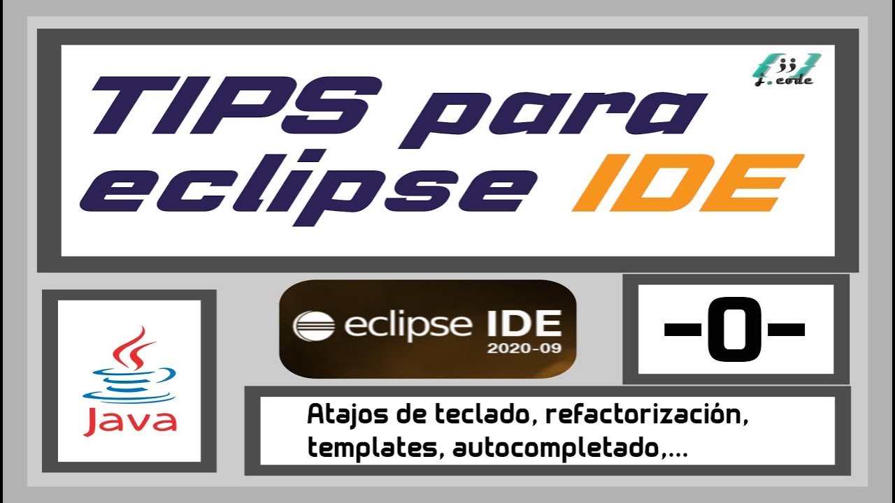 jey_code's tweet card. Trucos de ECLIPSE para Programar en JAVA | ATAJOS de TECLADO |...