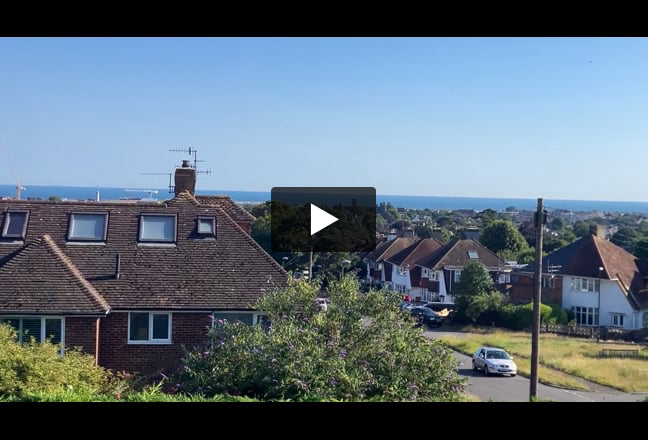 davethompsonha's tweet card. £160 per week: Double Room With Sea Views