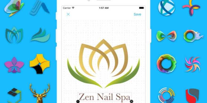 ManalAssaad's tweet card. logo | يُقدم تطبيق Logo الجديد تجربة فعالة لمستخدمي نظام آي أو إس لإنشاء وتصميم الشعارات بسهولة ودون الحاجة لمعرفة في مجال التصميم. ويتيح التطبيق للمستخدمين