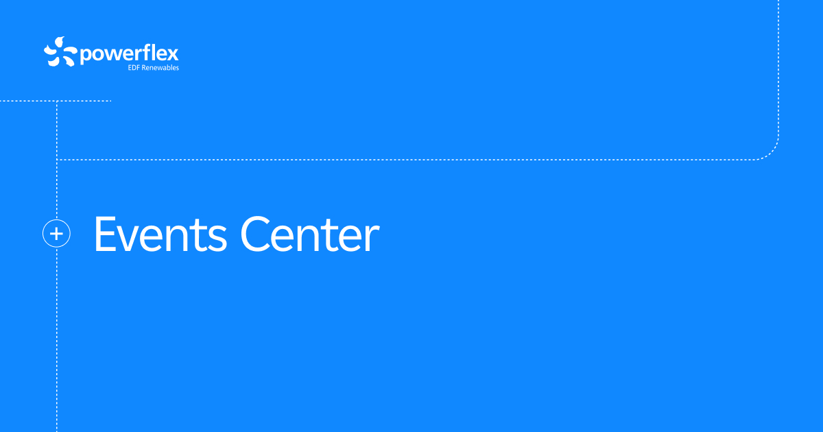 PowerFlexEnergy's tweet card. View our upcoming and past events here