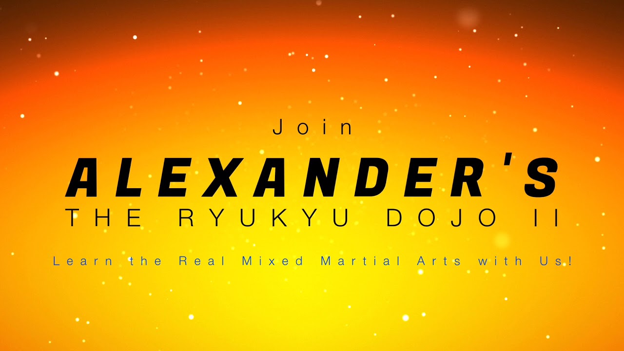 RyukyuDojo2's tweet card. ALEXANDER’s the Ryukyu Dojo II - Grappling 101. Lesson 2
