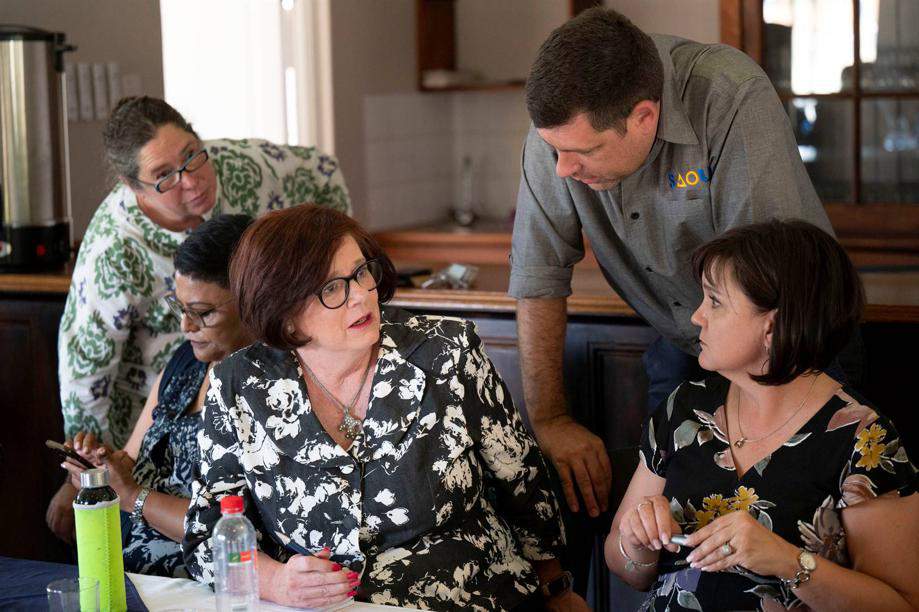 News24's tweet card. Pretoria High School for Girls principal Phillipa Erasmus has been suspended for three months without pay.