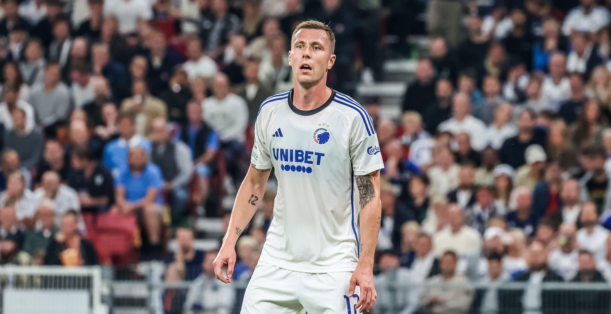 tipsbladet's tweet card. Lukas Lerager fastslår, at han helst var fortsat i FC København.