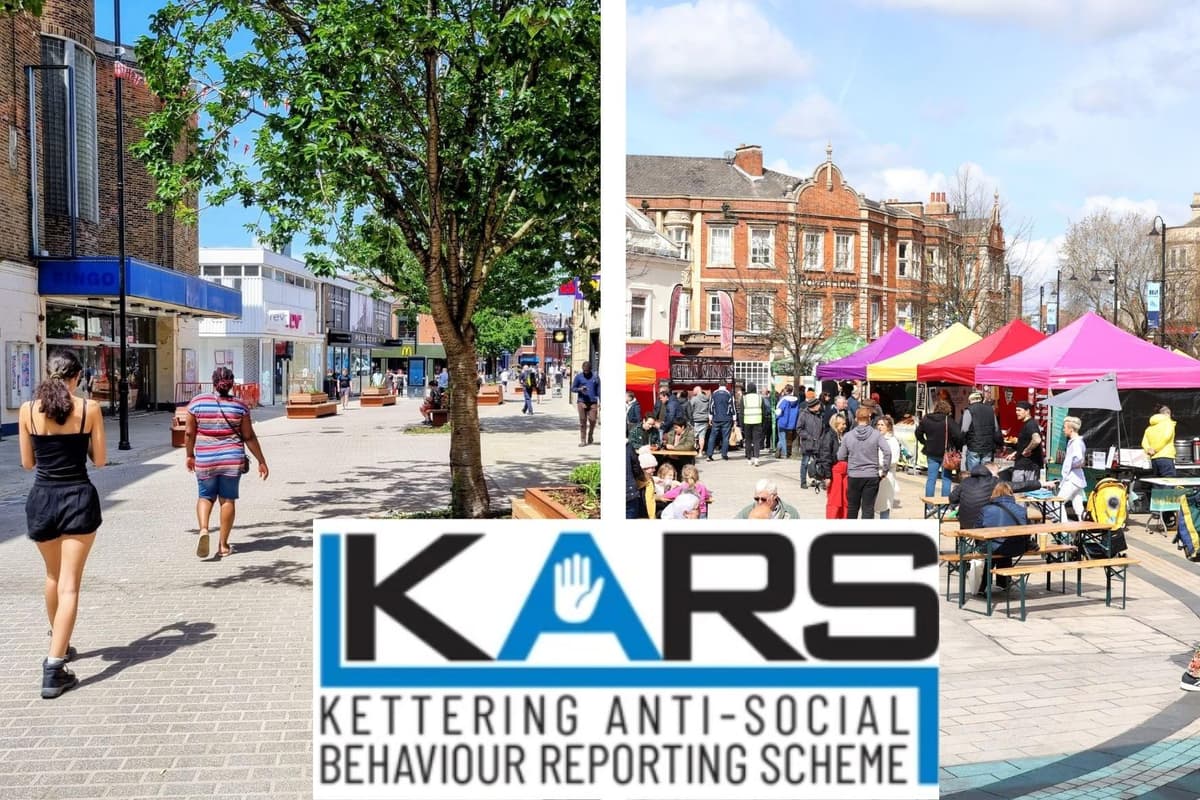 Kettering_Local's tweet card. Kettering’s anti-social behaviour reporting system for retails businesses has been expanded to other shopping areas in the town.