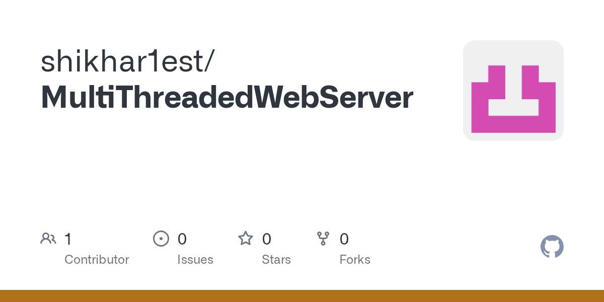 Breaker5x's tweet card. Contribute to shikhar1est/MultiThreadedWebServer development by creating an account on GitHub.