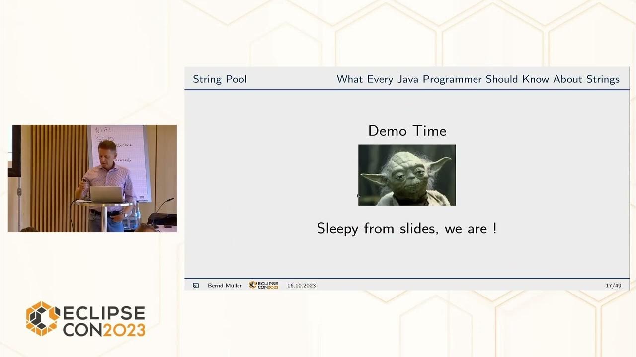 lobaorn's tweet card. What Every Java Programmer Should Know About Strings