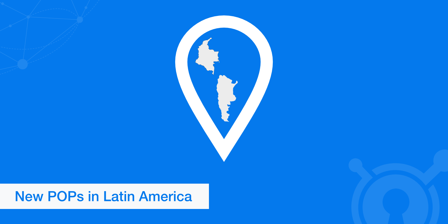 KeyCDN's tweet card. KeyCDN has taken the global expansion to the next level. We're excited to announce that we've launched two new POPs in Latin America.