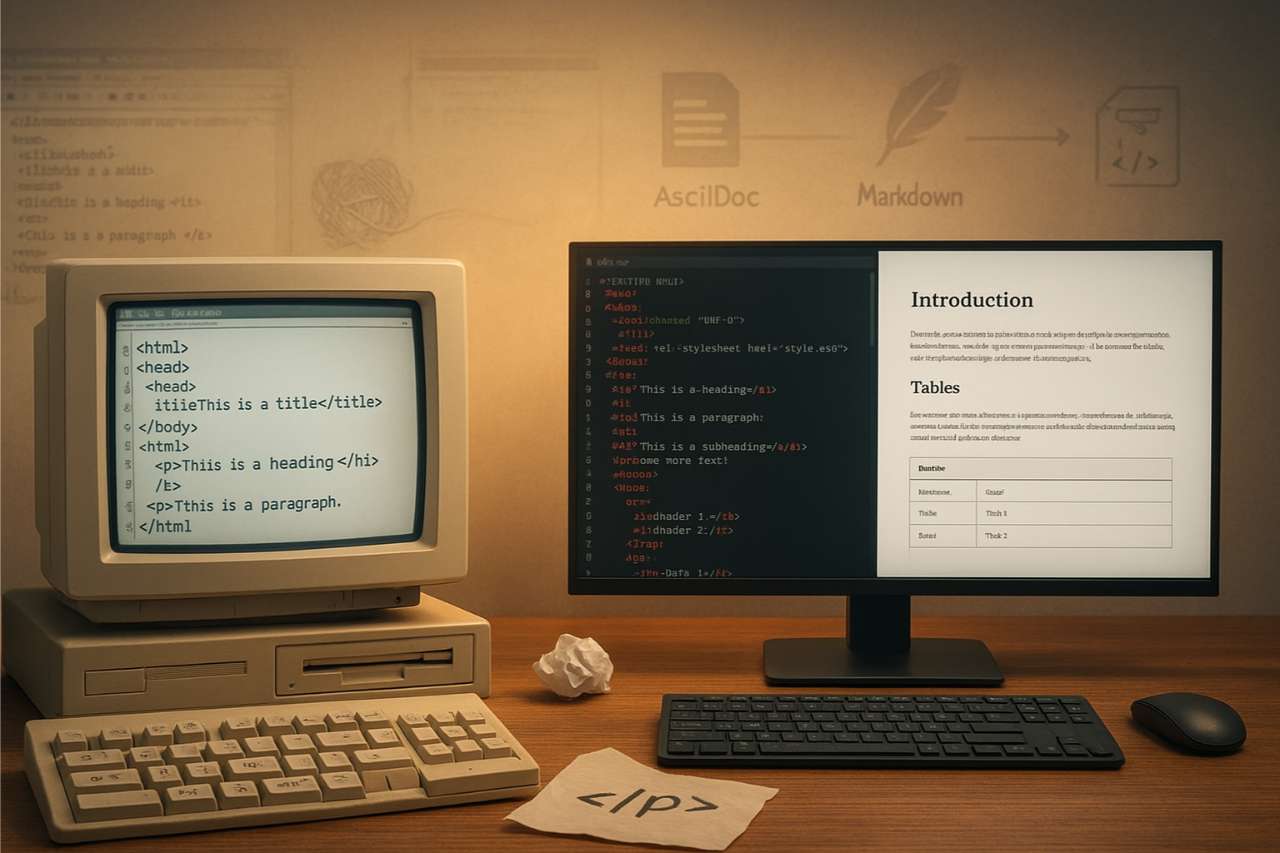 nicolas_frankel's tweet card. I taught myself HTML a long time ago, on a software called HotDog (Pro?). There wasn’t such a thing as WYSIWYG capabilities at the time. However, HotDog had an amazing feature: the toolbar had all...