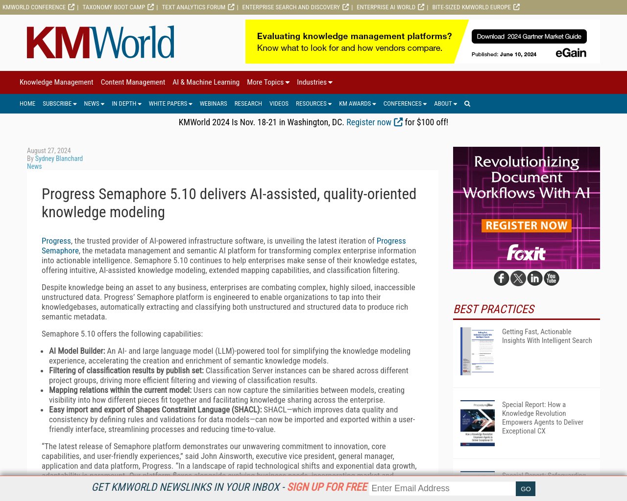 managetech_inc's tweet card. 要約: Progressは、AIパワーのインフラストラクチャソフトウェアの提供者であり、Progress Se