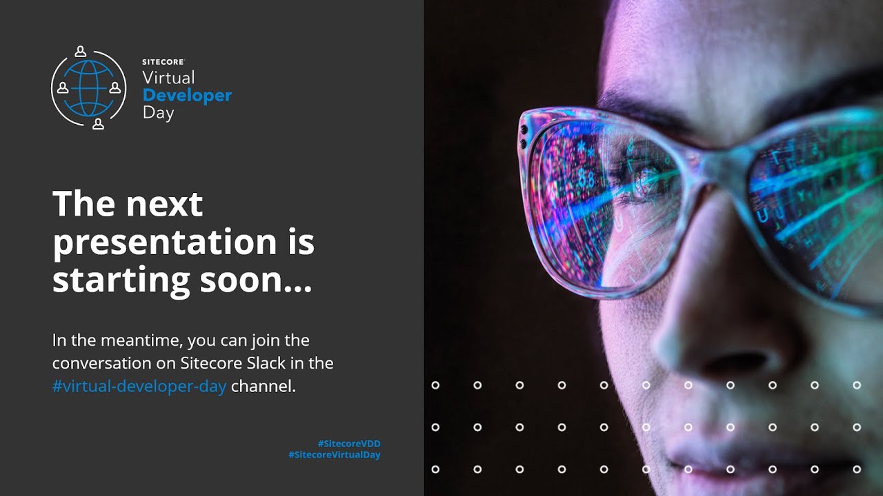SBenhoff's tweet card. Sitecore Virtual Developer Day 2022