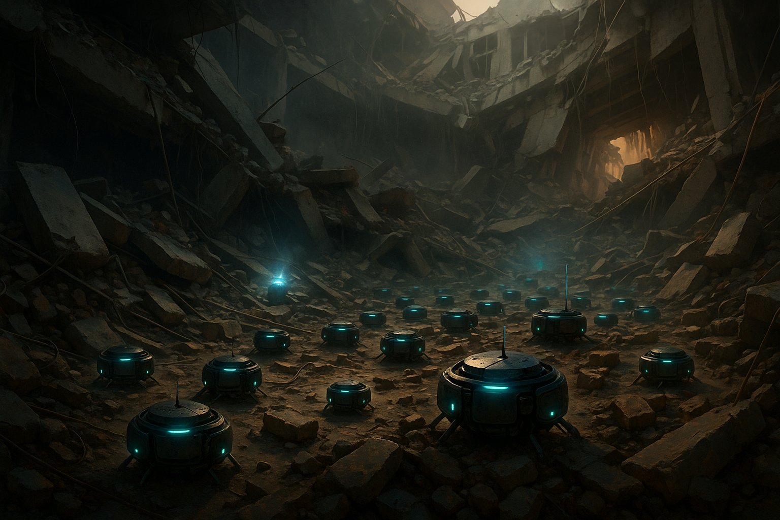 LiddlebitTech's tweet card. Researchers are developing swarms of small robots that work together intelligently, inspired by nature, to perform tasks efficiently and resiliently.