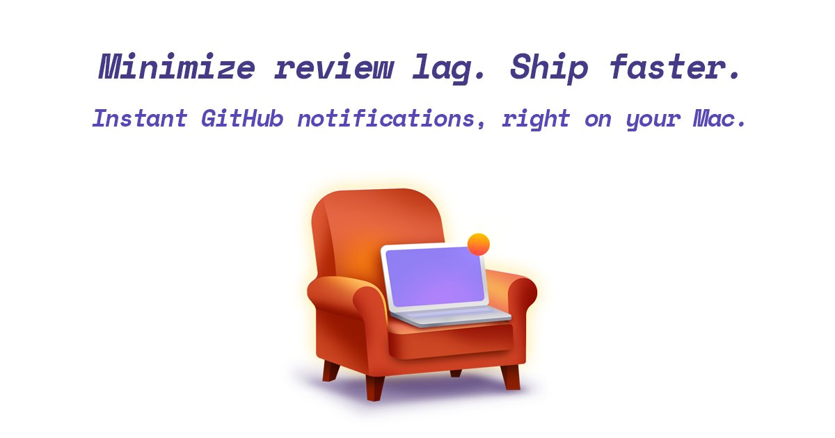 tedmirra's tweet card. Get instant GitHub notifications for pull requests and CI/CD updates. Stay focused and in control, clear, meaningful alerts on desktop.