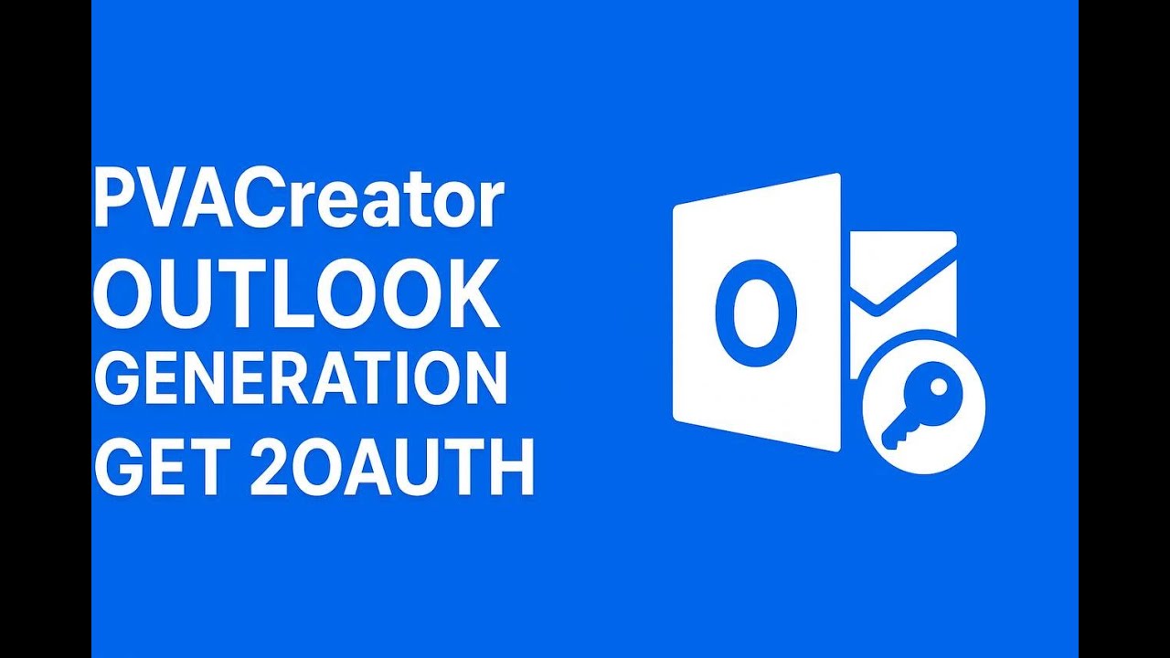 DanielW25296224's tweet card. Create Outlook Accounts with 2OAUTH in PVACreator