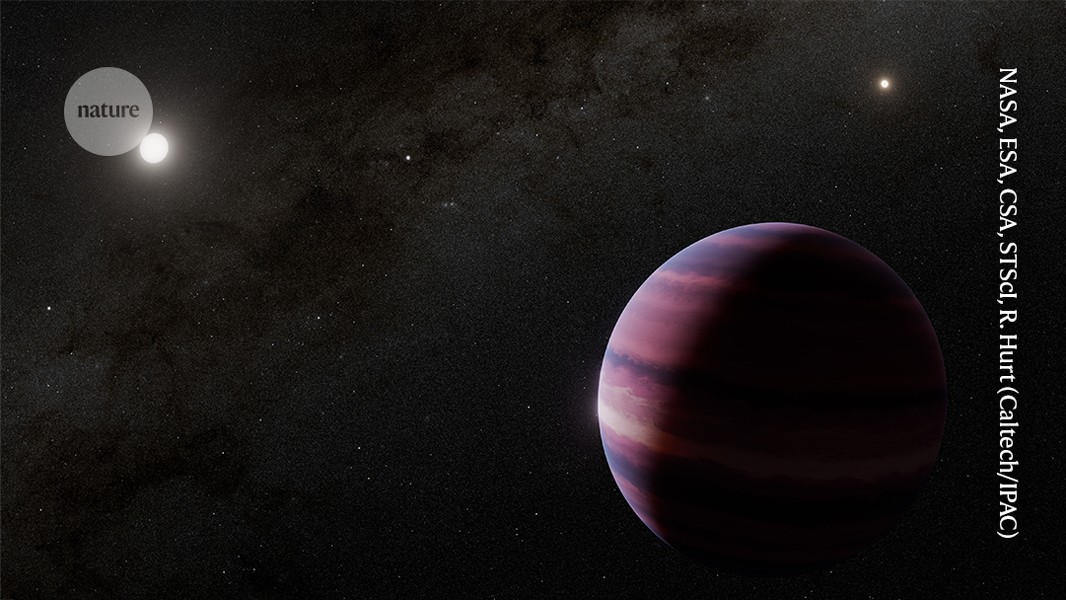 Nature's tweet card. Nature - A smudge of light spotted by the James Webb telescope near Alpha Centauri A could be the planet with the tightest orbit ever to be imaged directly.