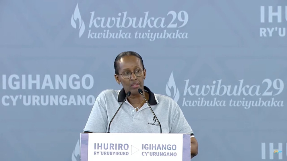 Ollegkar's tweet card. First Lady Jeannette Kagame, on June 9, encouraged Rwandan youth to actively fight those who distort the country’s history, and the Genocide in particular.She was speaking at the...