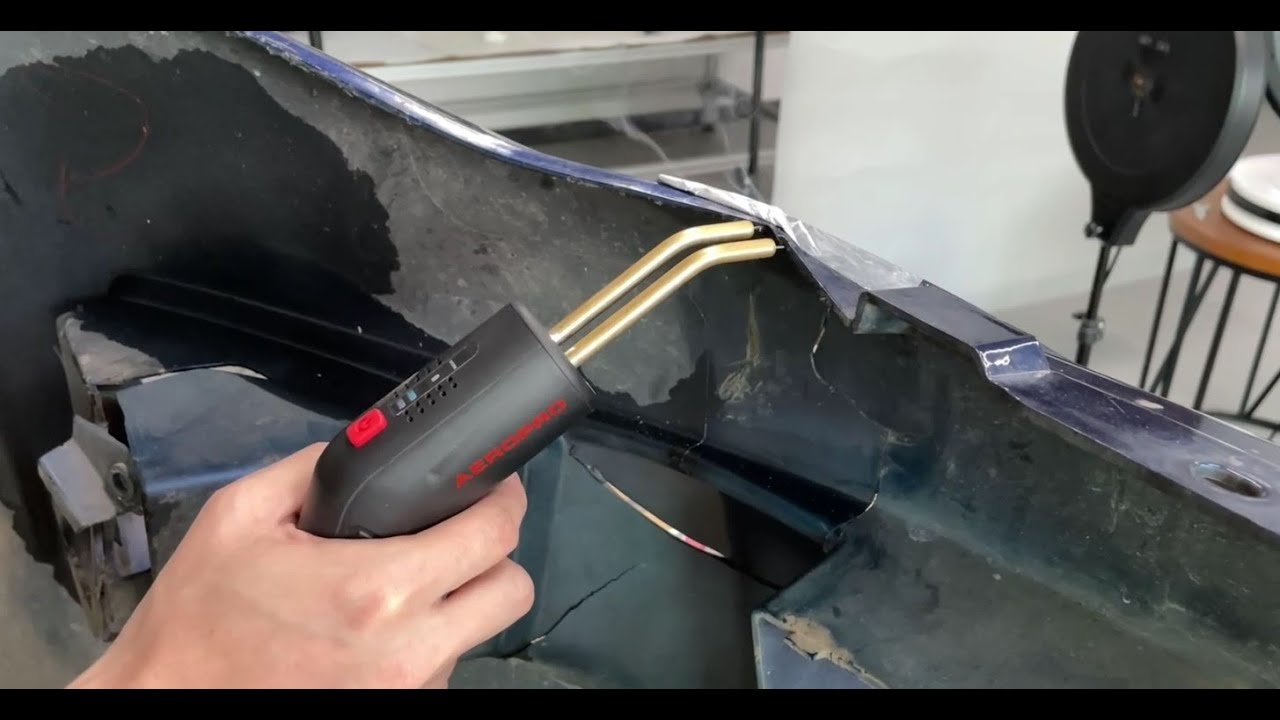 rongpeng_tools's tweet card. Cordless Plastic Welder Gun 50W Hot Stapler Kit Car Bumper Fender...