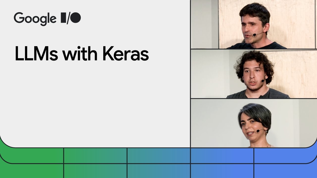 fchollet's tweet card. Large language models with Keras