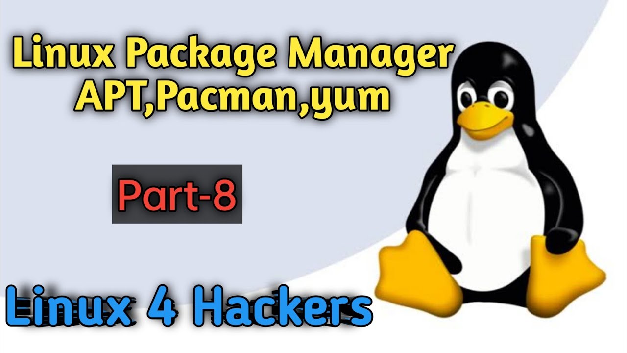 Rajan22m's tweet card. Linux Package Manager Explained | APT, YUM, DNF, Pacman& More (Linux...