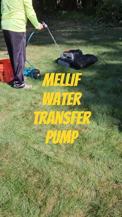 LearnandChoose_'s tweet card. Mellif Cordless Water Transfer Pump