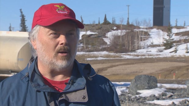 CBCNorth's tweet card. Yellowknife environmentalist Kevin O'Reilly says he's worried taxpayers may be left with the bill for cleaning arsenic-laden water from the Con gold mine 50 years from now.