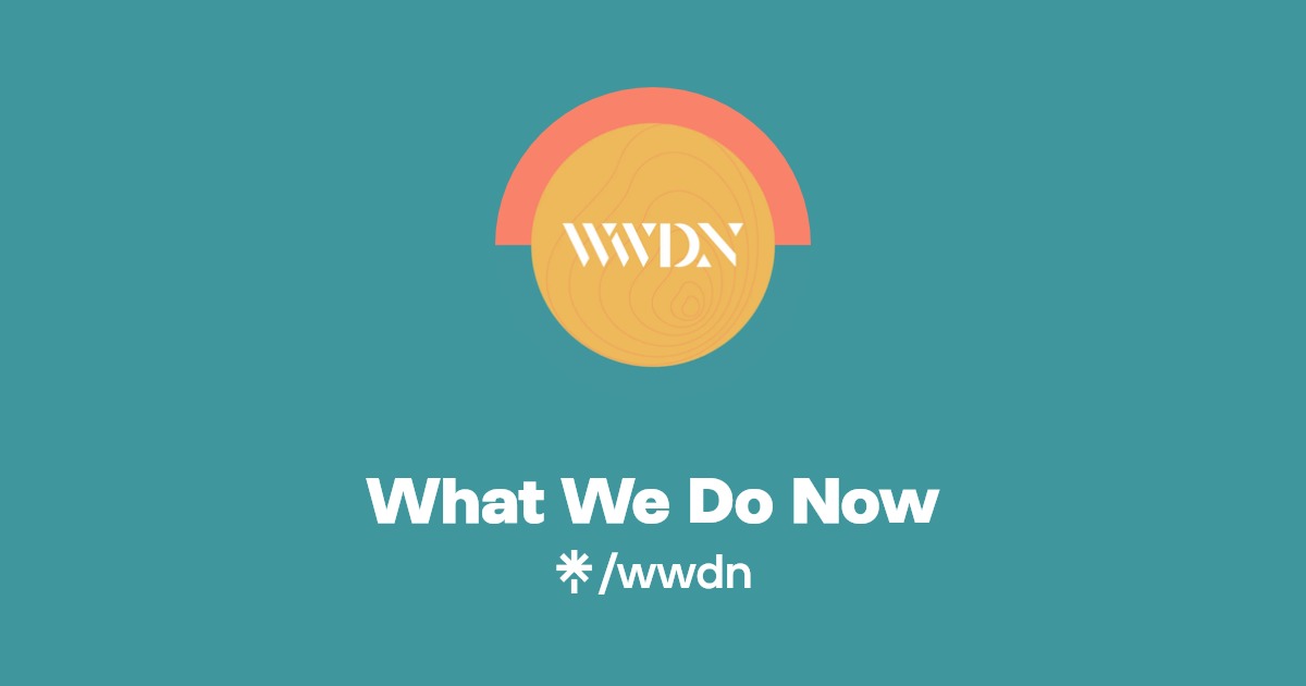 WWDN_scot's tweet card. Working to embed creative & collaborative approaches to community-led change.