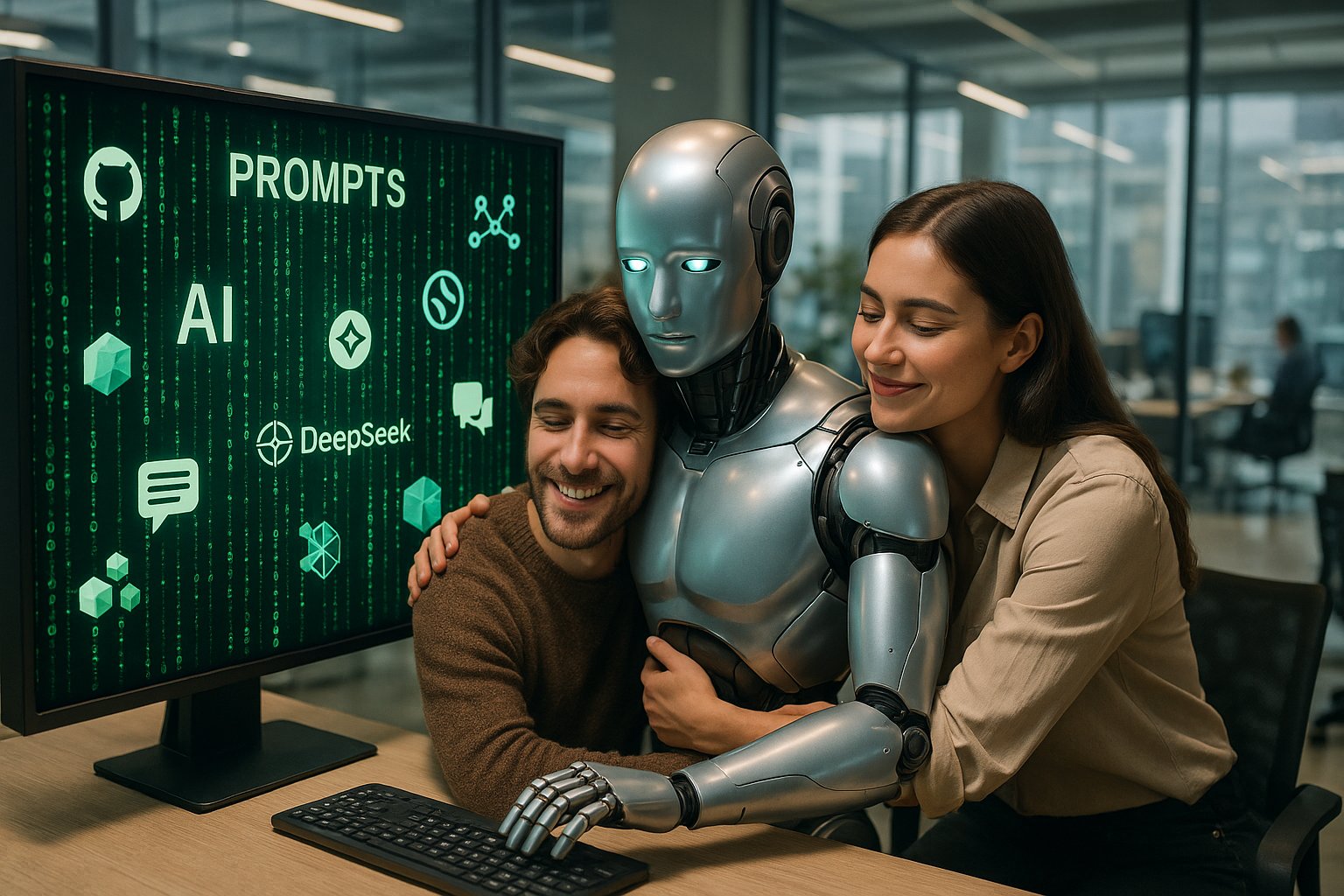 DoniaBlog's tweet card. تعلم كيفية التفاعل مع الذكاء الإصطناعي بكفاءة! دليل مُصنّف حسب نوع الطلب (إبداعي، تحليلي، تقني) والمجال العملي (تعليم، تسويق، برمجة).