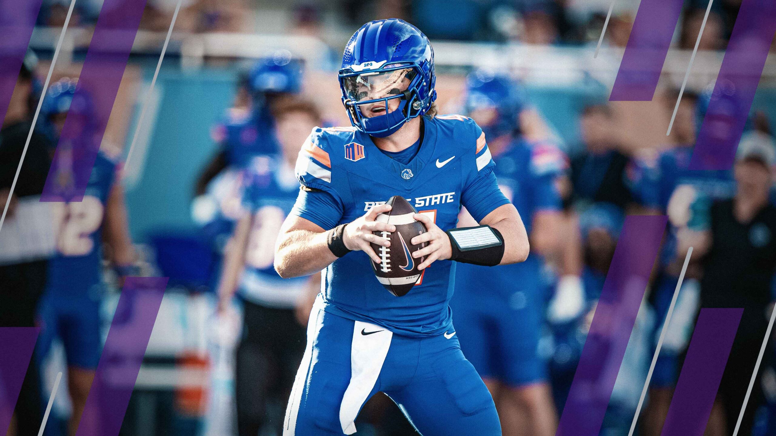 RachMarieWeaver's tweet card. Boise State's Maddux Madsen and Arizona State's Prince Dorbah headline the PFF College Football Team of the Week.