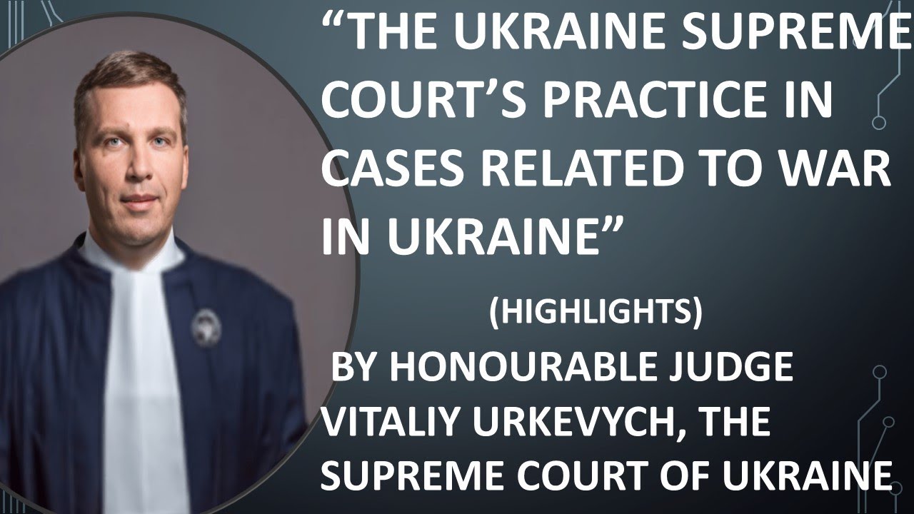 GLOBALSOUTHNET2's tweet card. HIGHLIGHTS OF LECTURE ON WAR IN UKRAINE BY Honorable Judge Vitaliy...