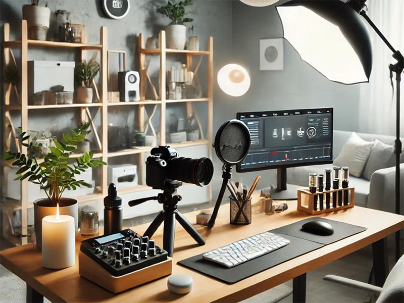 ForCreatorsCom's tweet card. As online creators, podcasters, and influencers know well, a comfortable, safe, and well-equipped studio environment is crucial for creating high-quality