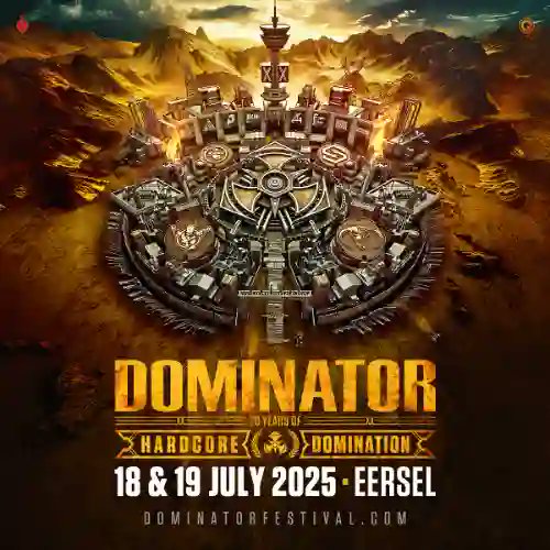 edm_livesets's tweet card. Download Rob Gee vs. Buzz Fuzz - Live at Dominator 2025 '20 Years of Hardcore Domination' (Eersel, The Netherlands) in high MP3 format with