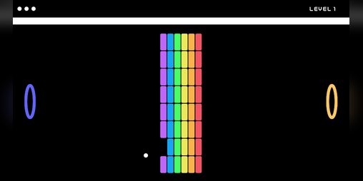 codescapade's tweet card. Pong and breakout with portals. Play in your browser