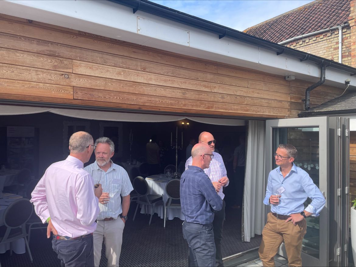 paulhevolve's tweet card. Delighted to be at the HEWITT ASSOCIATES LTD summer #BBQ at the Ashbourne Hotel. Thanks to David H. and Zoe Prescott for the invite. Paul Bennett and Philip Webb