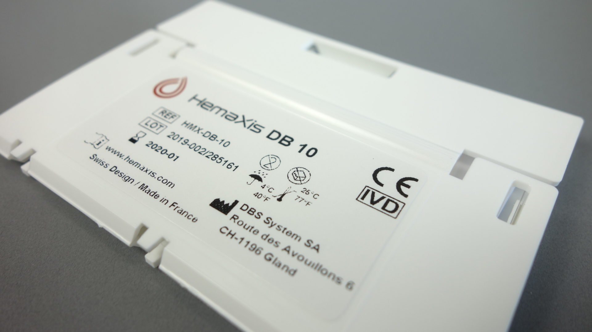 DBSSystem's tweet card. DBS System SA announced today that its blood collection device, HemaXis™ DB 10, has been registered with the Swiss Agency for Therapeutic Products (SwissMedic), and is now CE/IVD marked following the...
