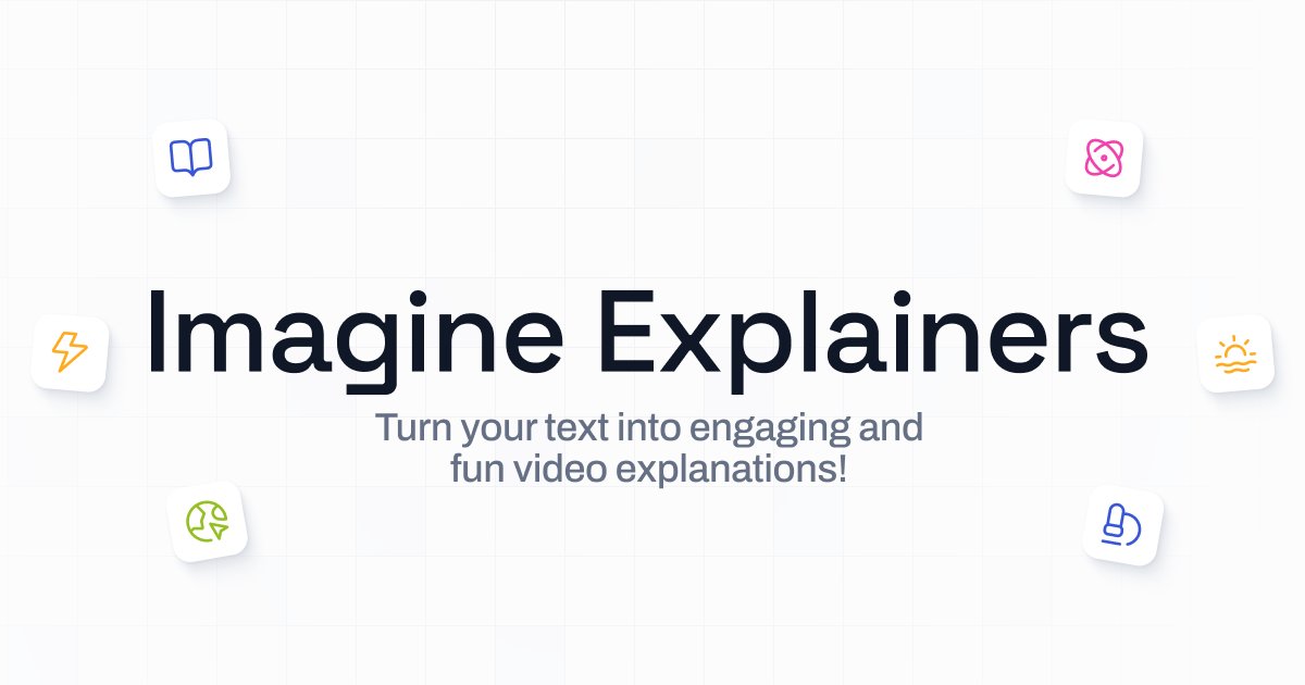 createexplainer's tweet card. Discover a world of tailored explainers, including explainer videos and explainer podcasts, that simplify complex topics with customizable voices, themes, styles, and lengths. Perfect for creating...