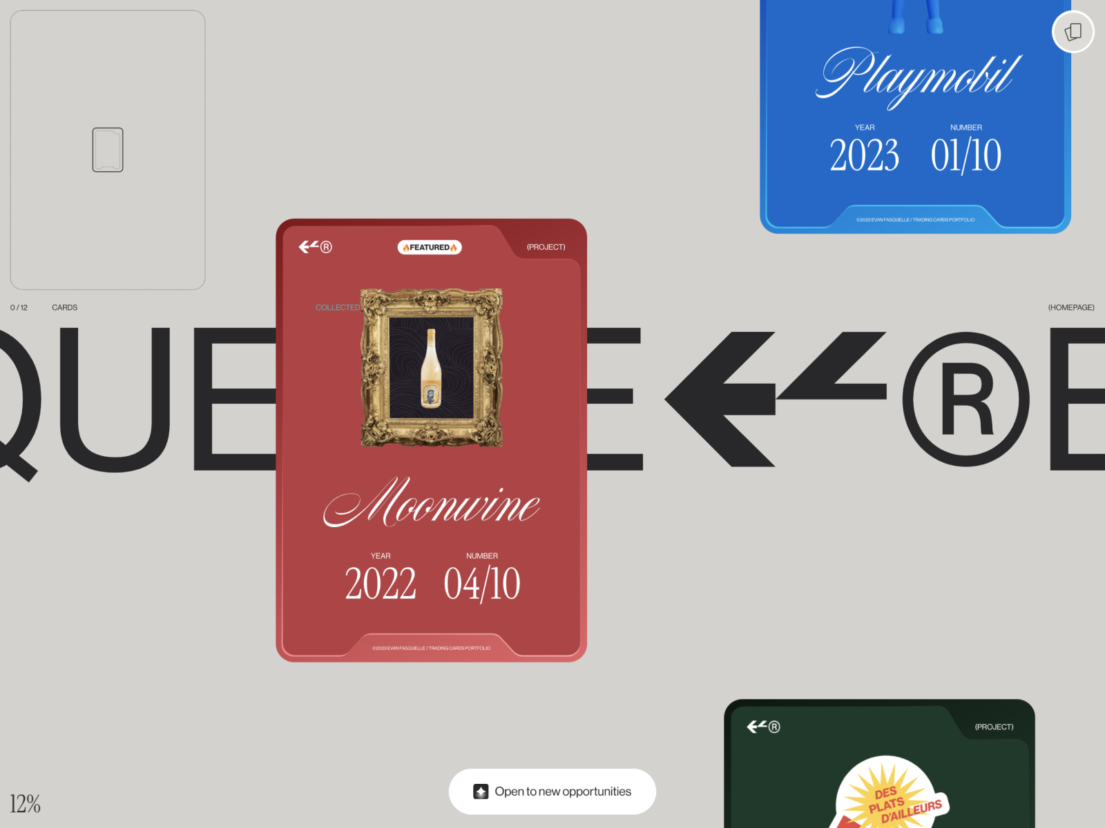 Mathis1Humbert's tweet card. Portfolio of Evan Fasquelle, a France-based Digital Designer and Art Director.