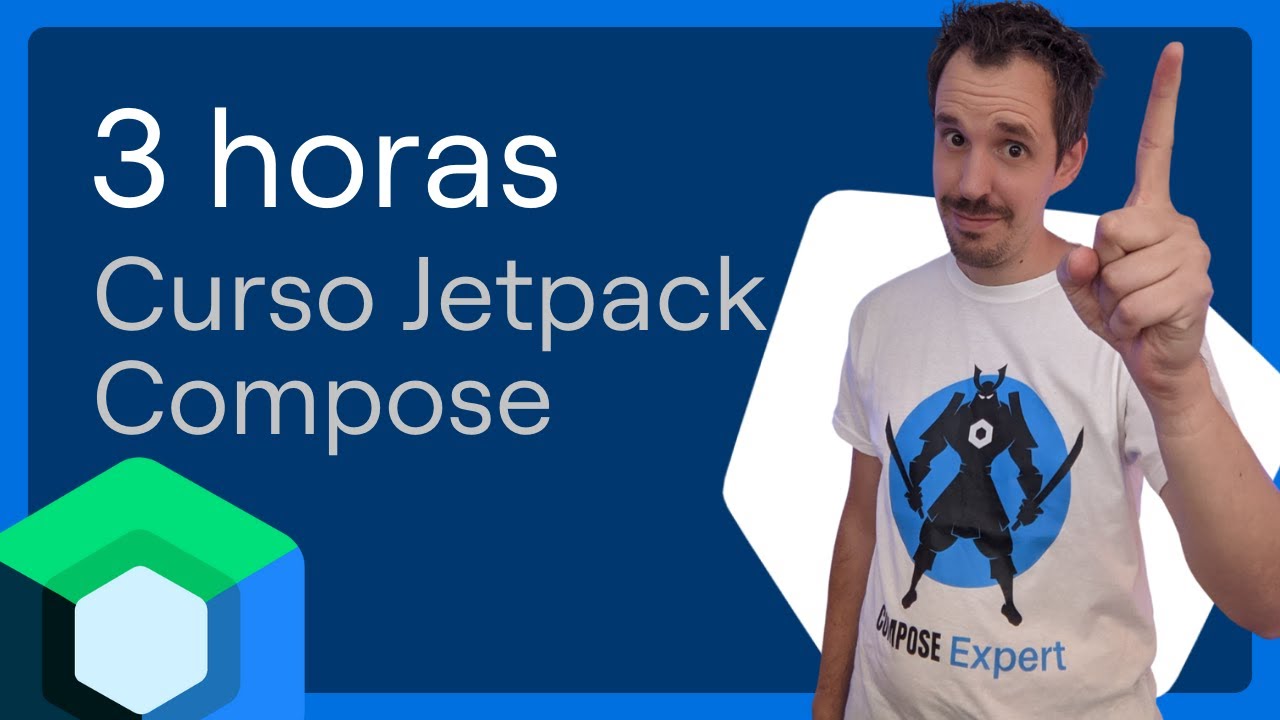 antonioleivag's tweet card. CURSO JETPACK COMPOSE 🔵 ANDROID KOTLIN desde CERO a 100